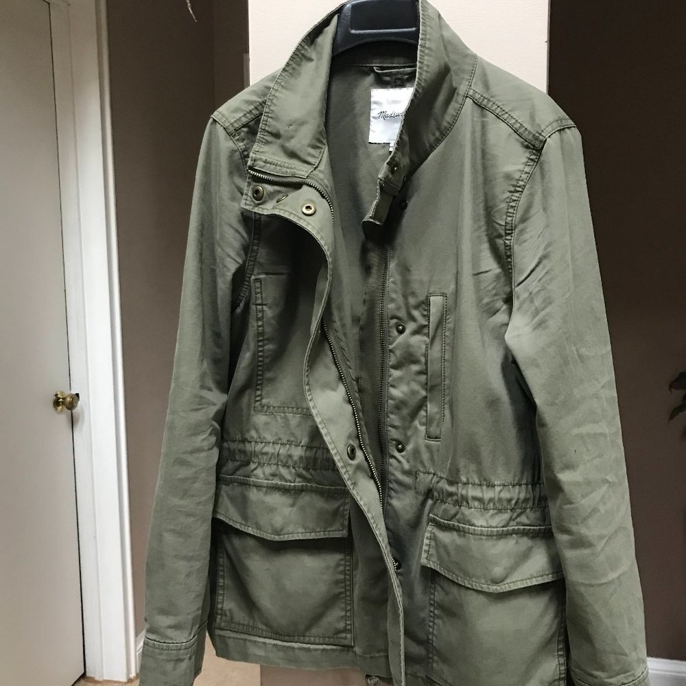 Madewell Desert Olive Passage Jacket